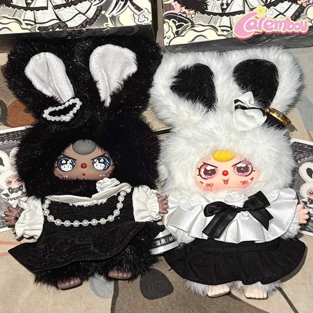 Baby Three Absolute Black and White Series Plush Blind Box
