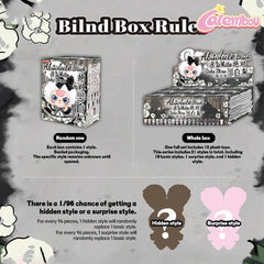Baby Three Absolute Black and White Series Plush Blind Box