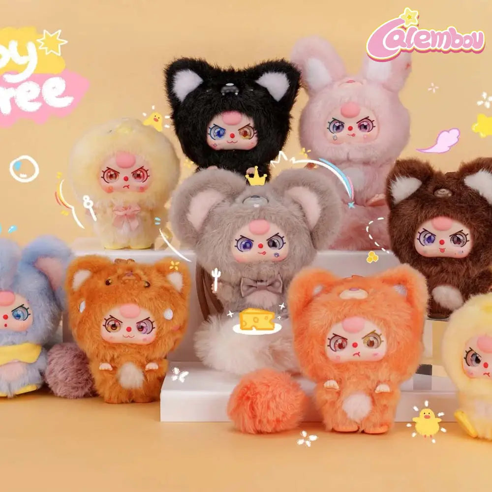 Baby Three Mini Hug Series Plush Blind Box