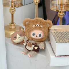 Labubu Brown Bear Clothing Set