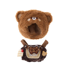 Labubu Brown Bear Clothing Set