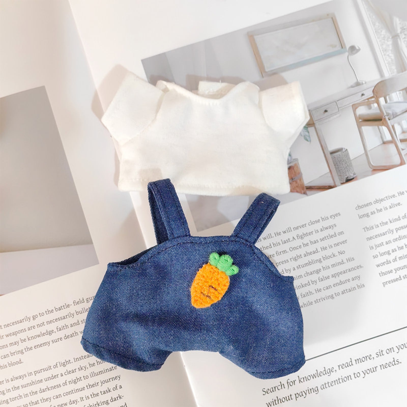 Labubu Carrot Clothing Set