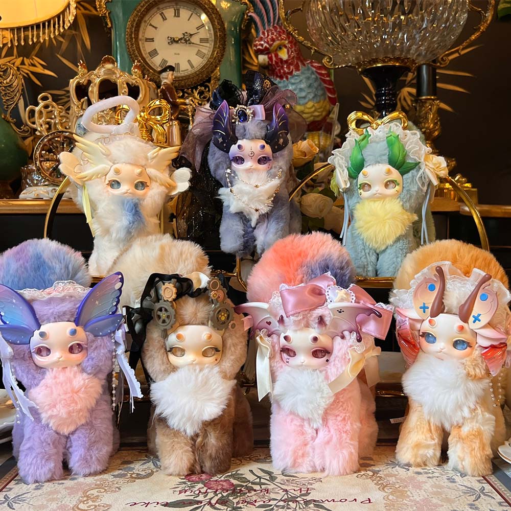 Cat Loong Fantasy Magic Academy Series Plush Blind Box