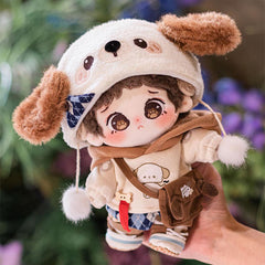 Cute Puppy Dress Up Doll 8"