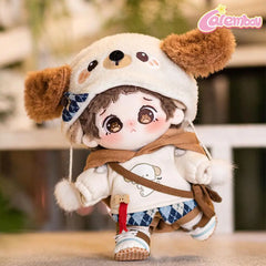 Cute Puppy Dress Up Doll 8"