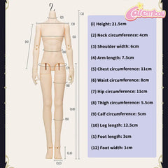 Eternal Night Scar Series Special 1/6 BJD Blind Box