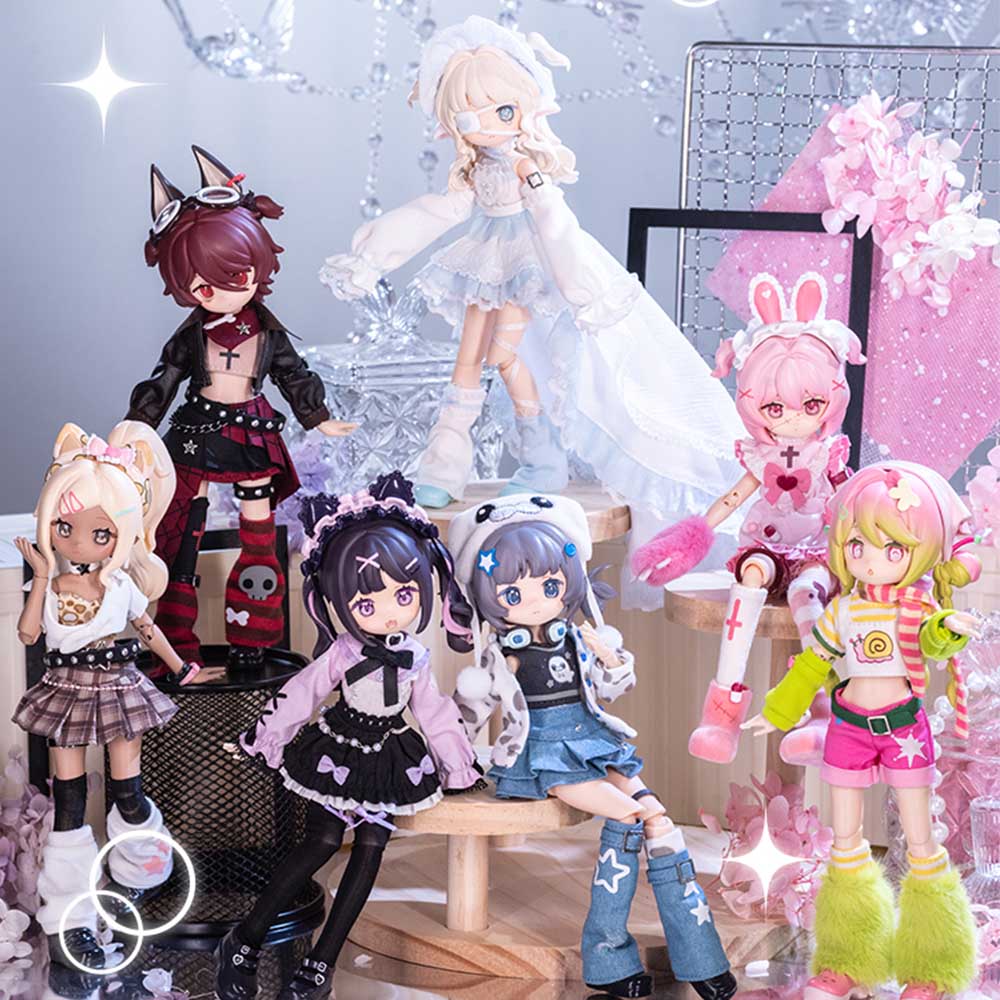 Freedom Claim Electronic Pet Game World Series BJD Doll Blind Box