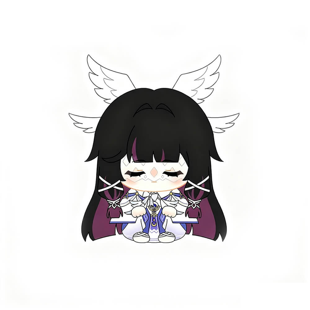 Columbina Plush Keychain