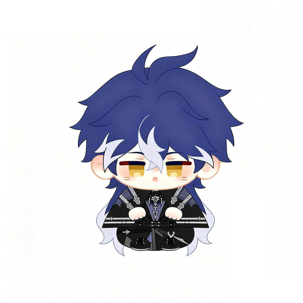 Flins Plush Keychain