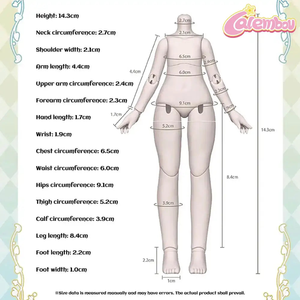 KIKURA "Echoes of Eon" Healing Series 1/12 Action Figure BJD Doll