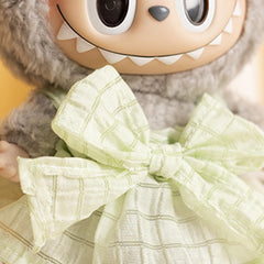 Labubu Bow Dress Clothing Set