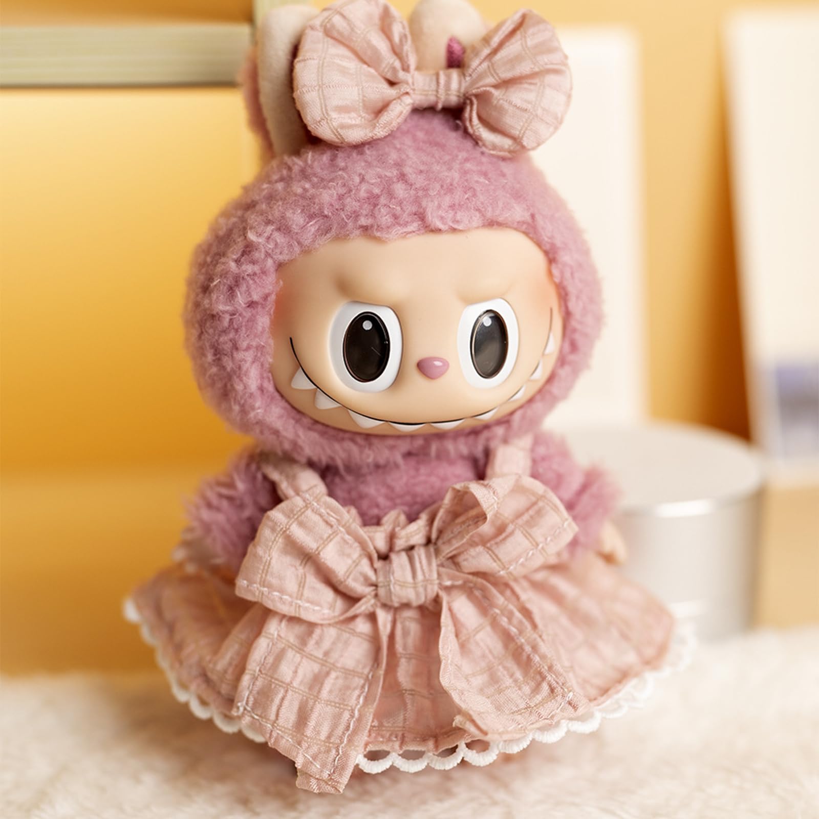 Labubu Bow Dress Clothing Set