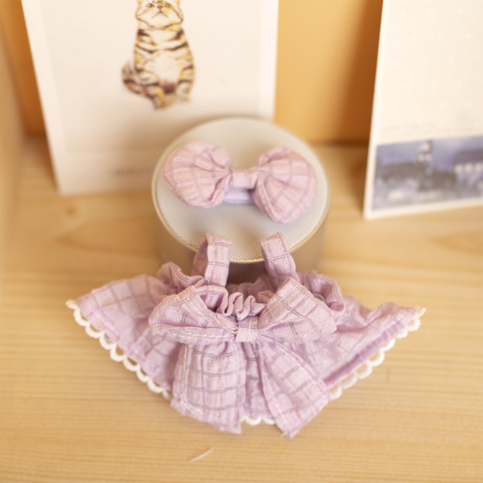 Labubu Bow Dress Clothing Set