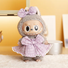 Labubu Bow Dress Clothing Set