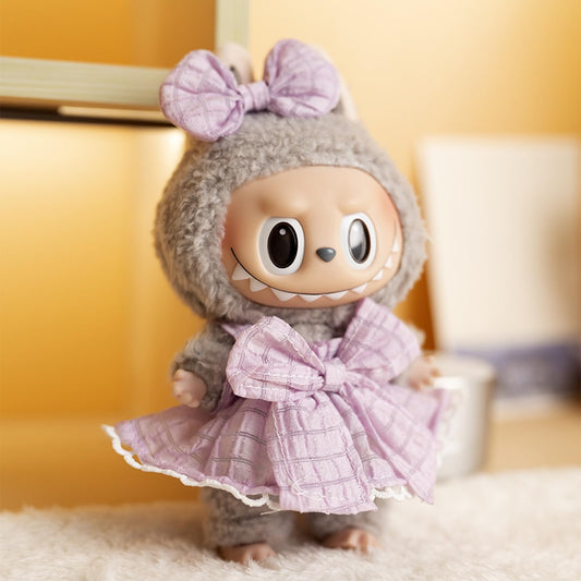 Labubu Bow Dress Clothing Set