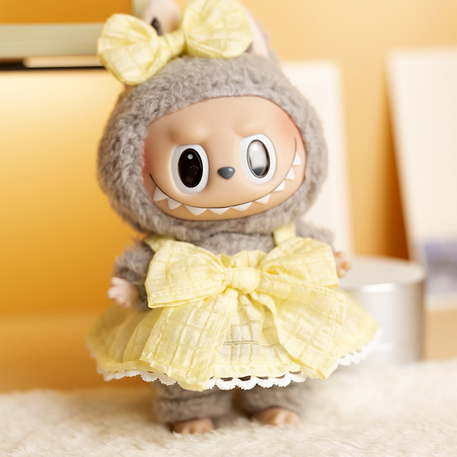 Labubu Bow Dress Clothing Set