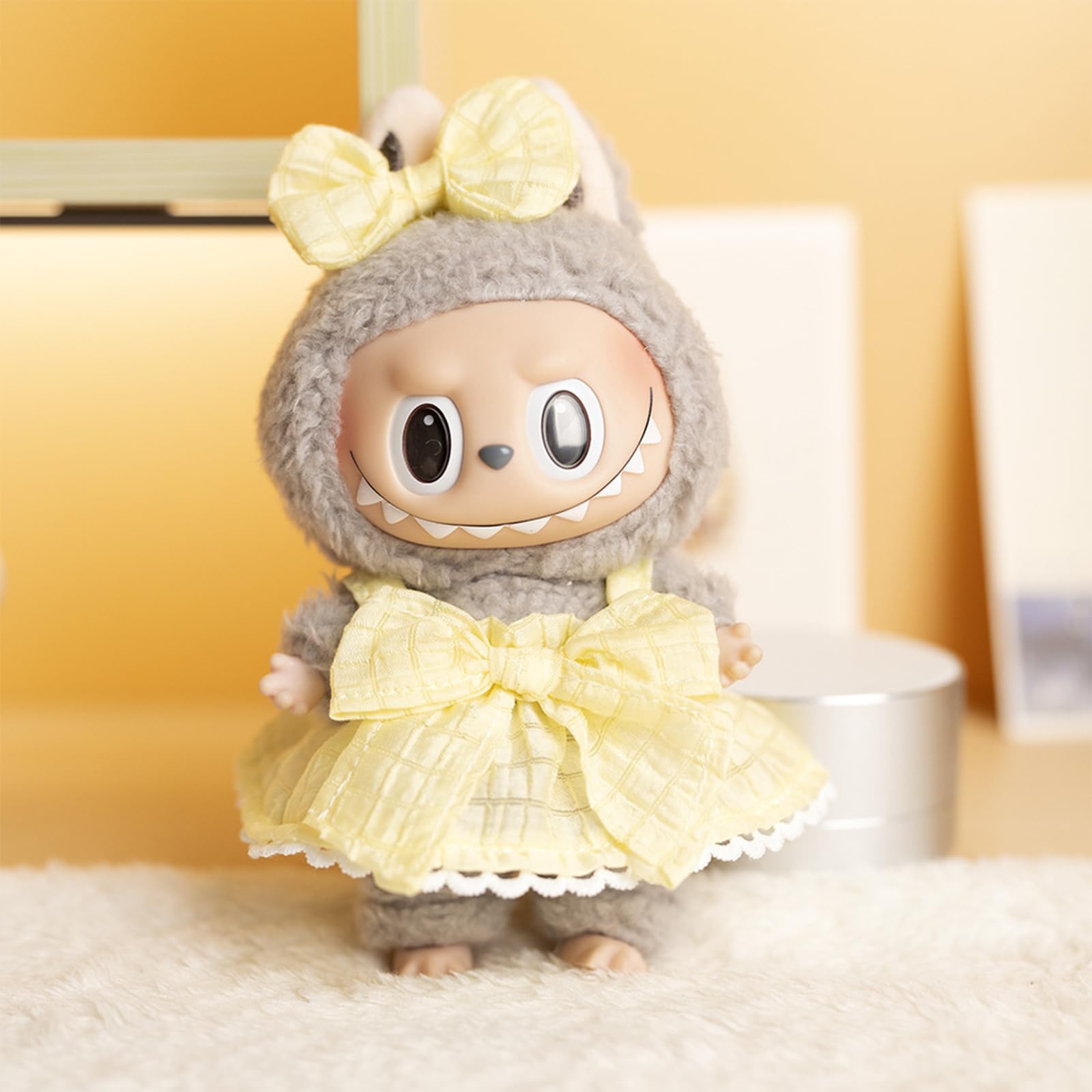 Labubu Bow Dress Clothing Set