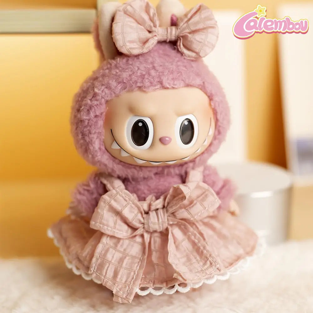 Labubu Bow Dress Clothing Set