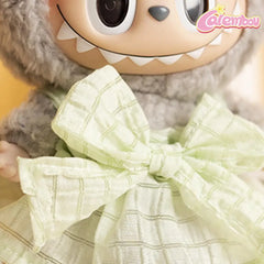 Labubu Bow Dress Clothing Set