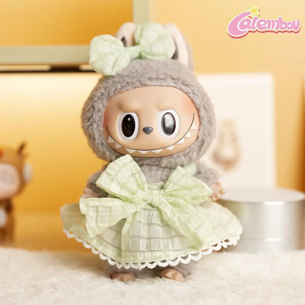 Labubu Bow Dress Clothing Set