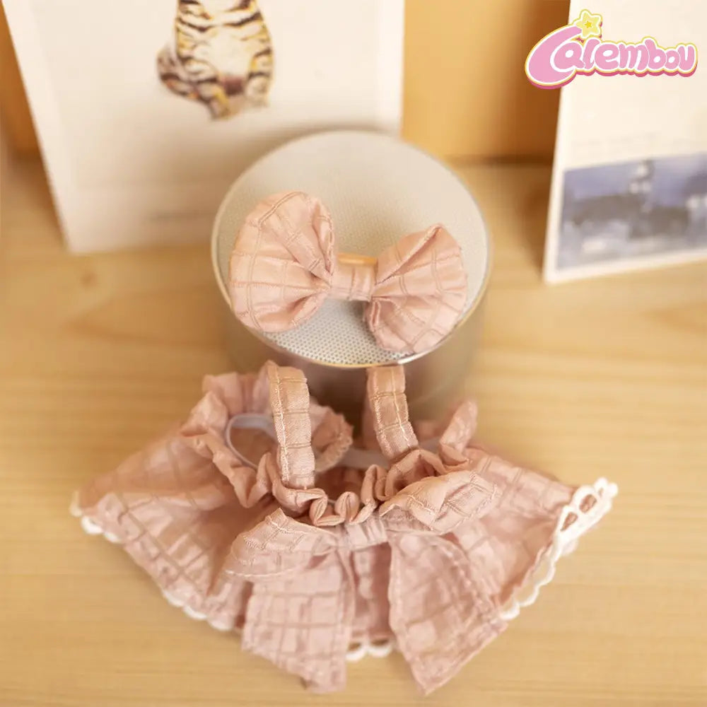 Labubu Bow Dress Clothing Set