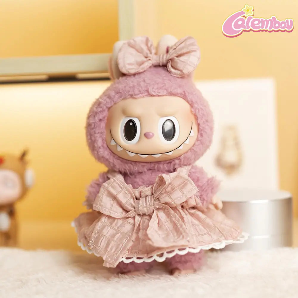 Labubu Bow Dress Clothing Set