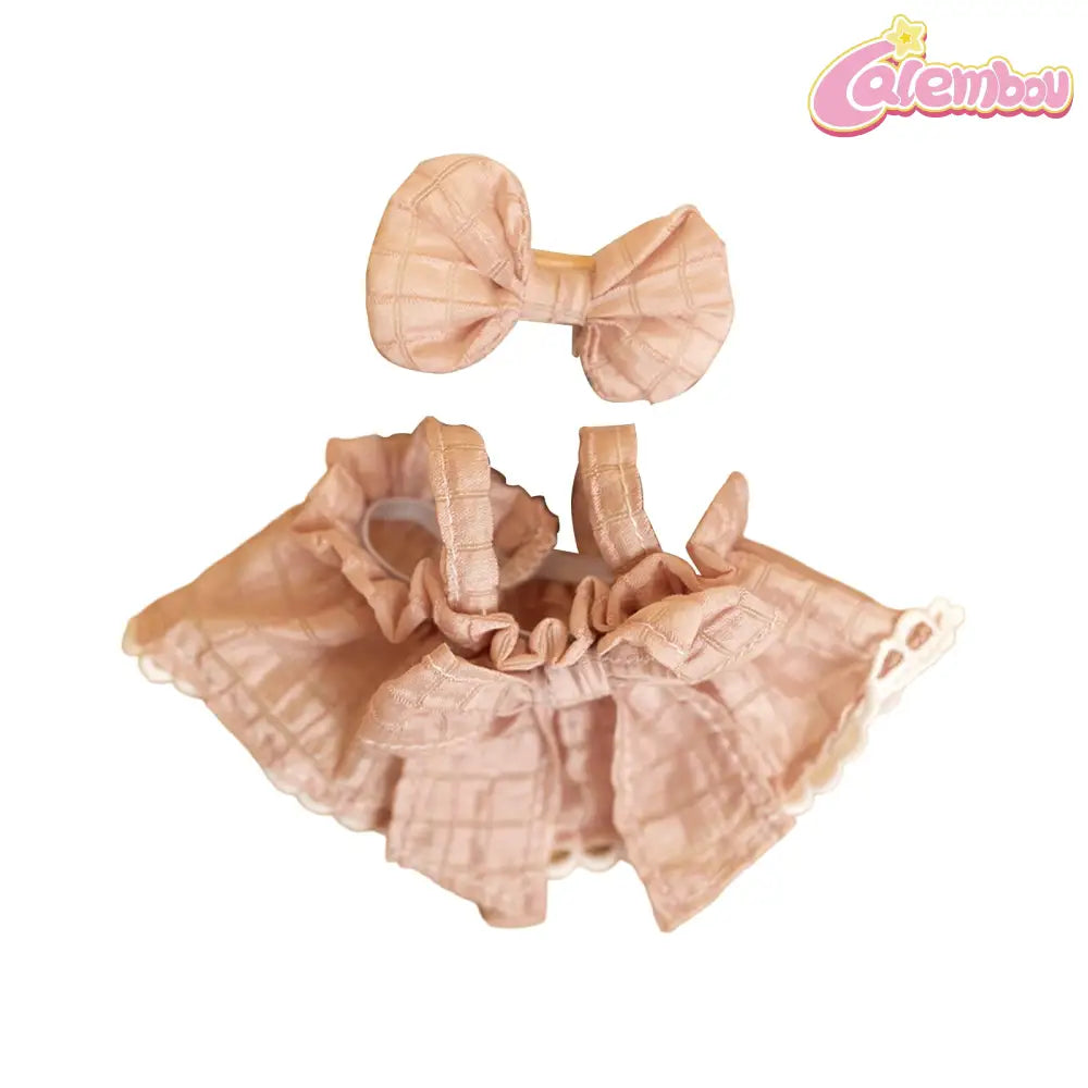Labubu Bow Dress Clothing Set