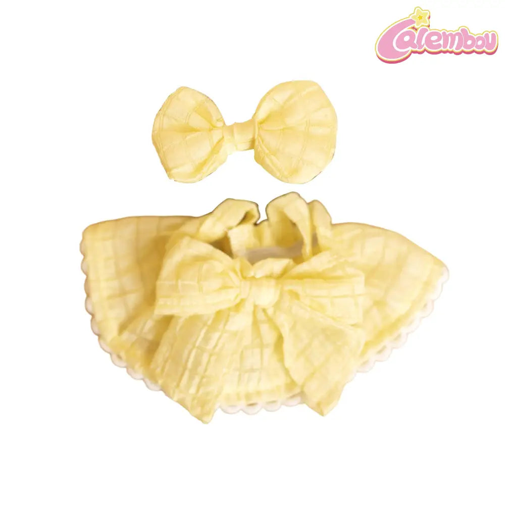 Labubu Bow Dress Clothing Set