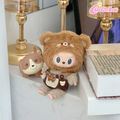 Labubu Brown Bear Clothing Set
