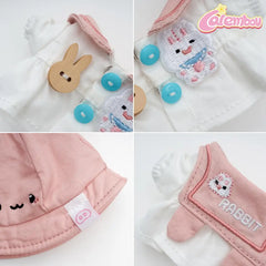 Labubu Cuddly Bunny Clothing Set