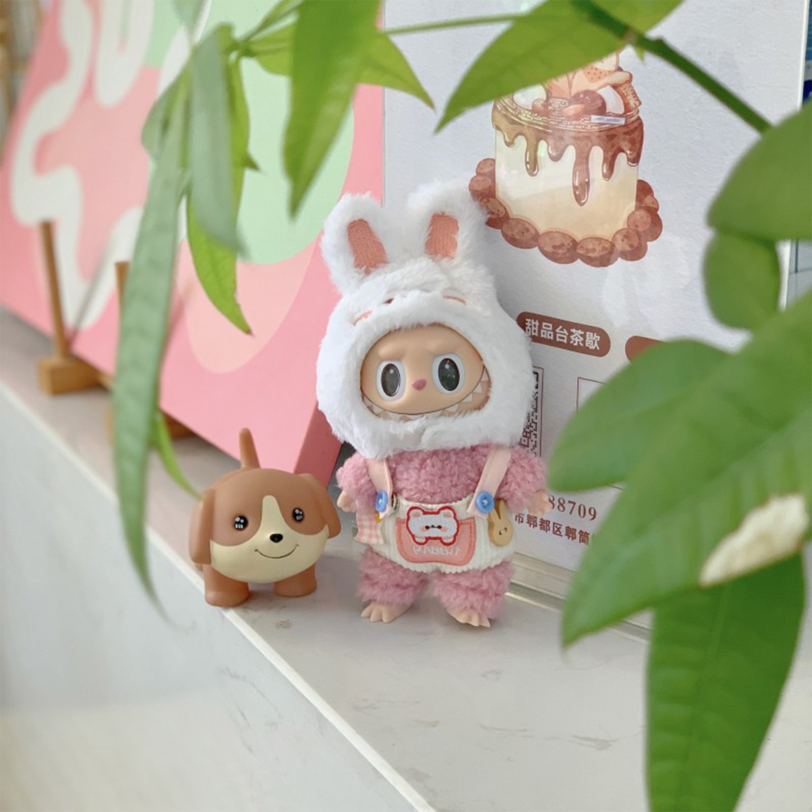 Labubu Cute Rabbit Clothing Set