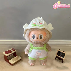 Labubu White Duck Clothing Set