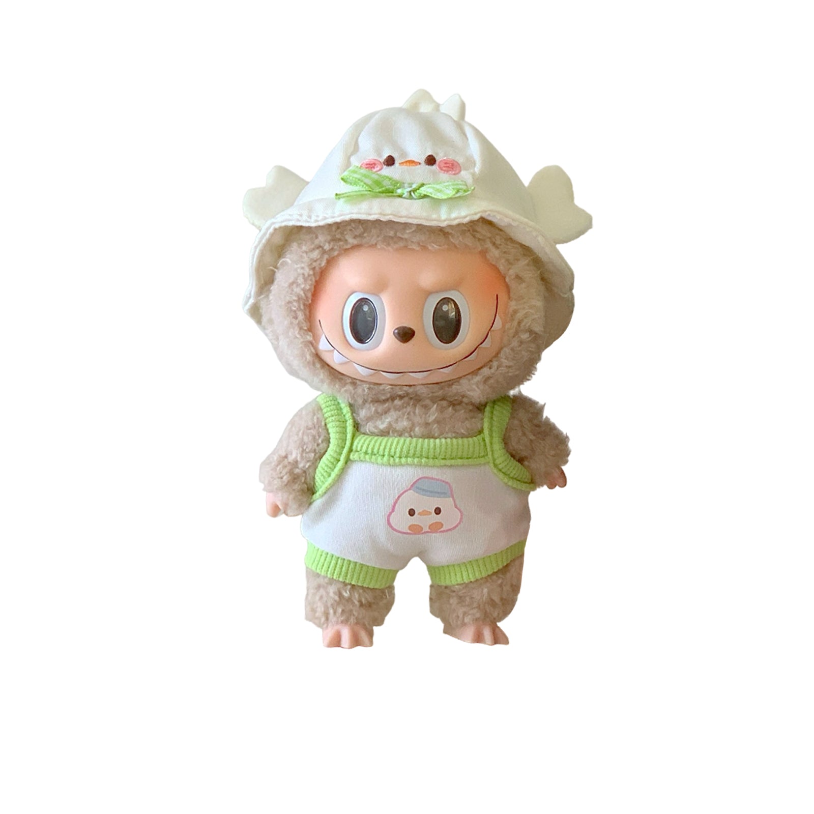 Labubu White Duck Clothing Set