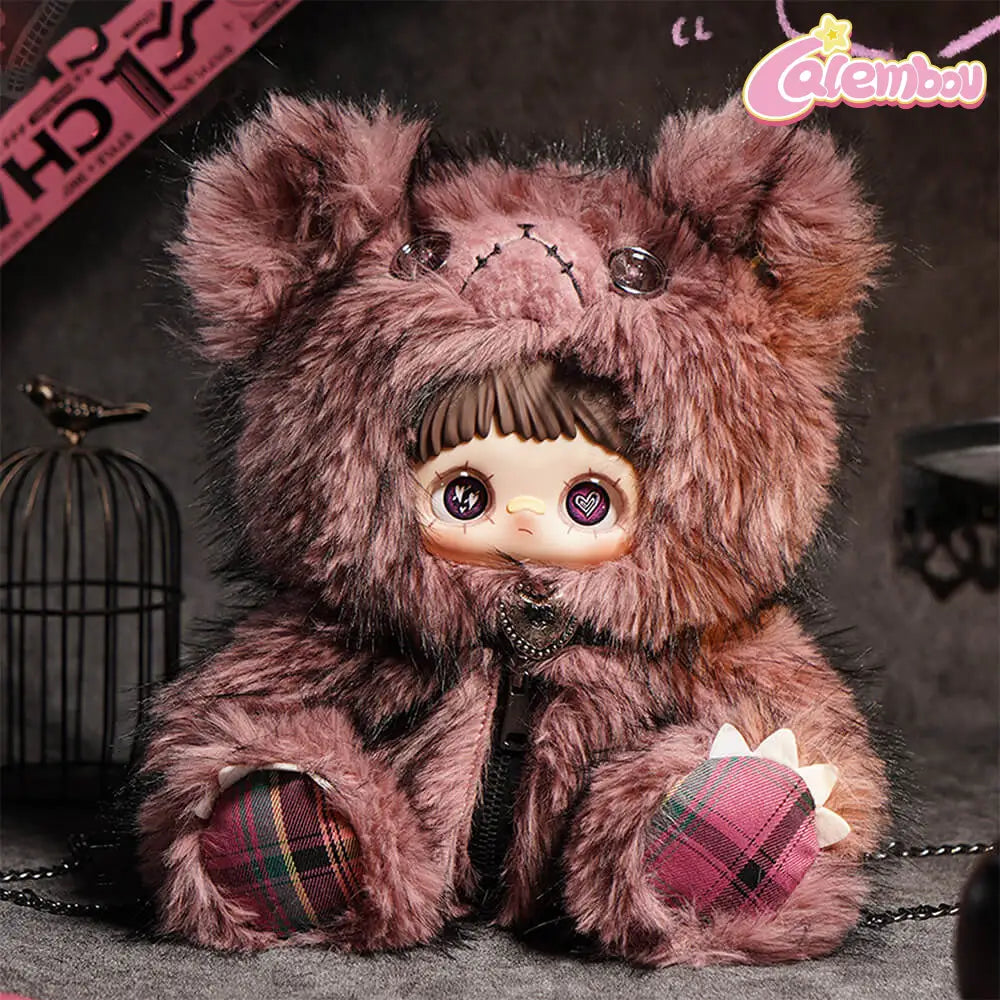 MayMei Rebel Doll Series 400% Plush Backpack Blind Box