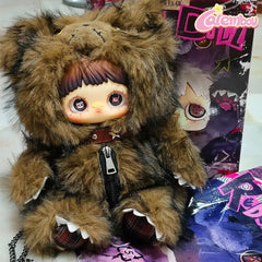 MayMei Rebel Doll Series 400% Plush Backpack Blind Box