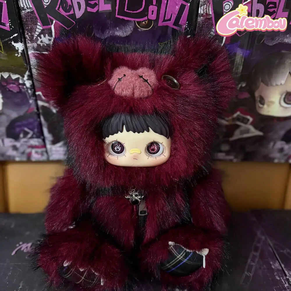 MayMei Rebel Doll Series 400% Plush Backpack Blind Box