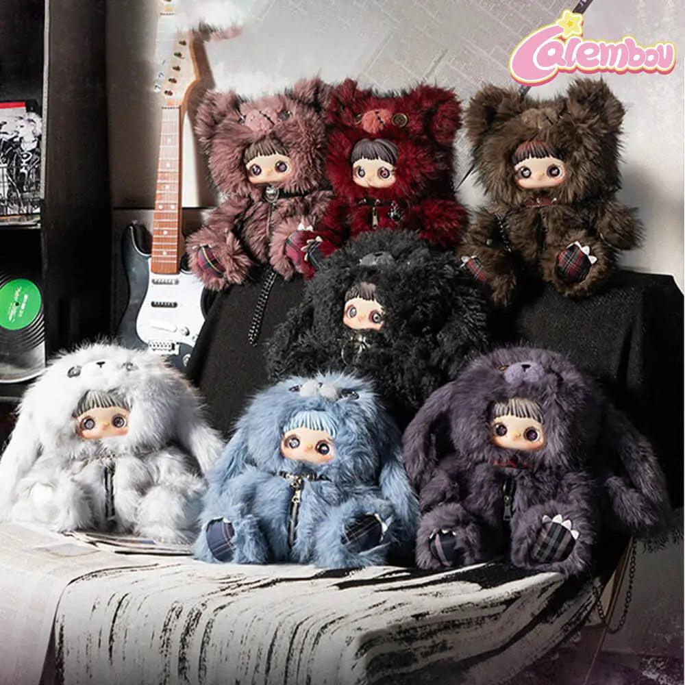 MayMei Rebel Doll Series 400% Plush Backpack Blind Box