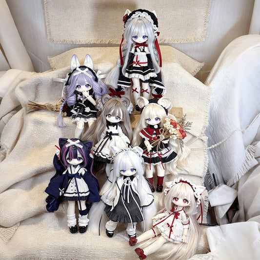 Meki Fluffy Goodnight Series 1/6 Action Figure BJD Blind Box