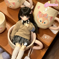 MiraLab Don't Touch My Bangs Series Special 1/6 BJD Blind Box Undrilled Version