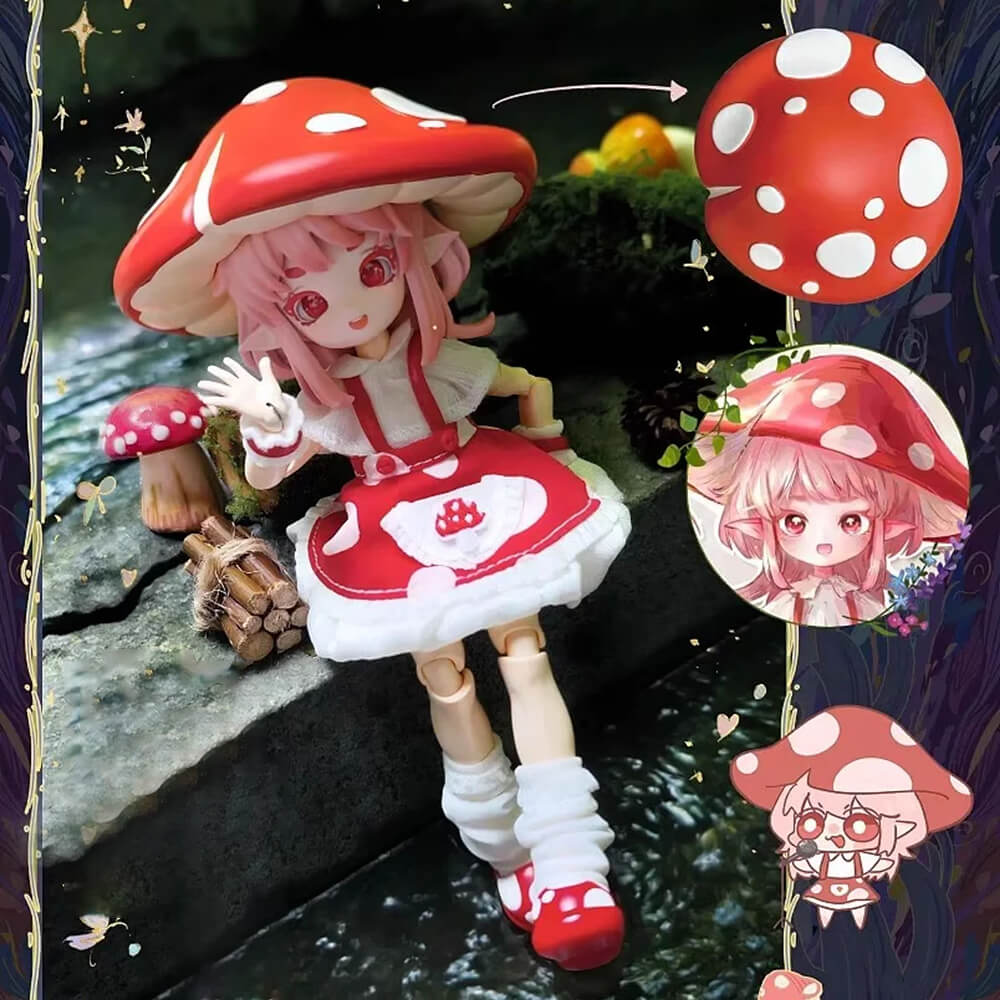 Mogo Bloom Series 1/12 BJD Blind Box