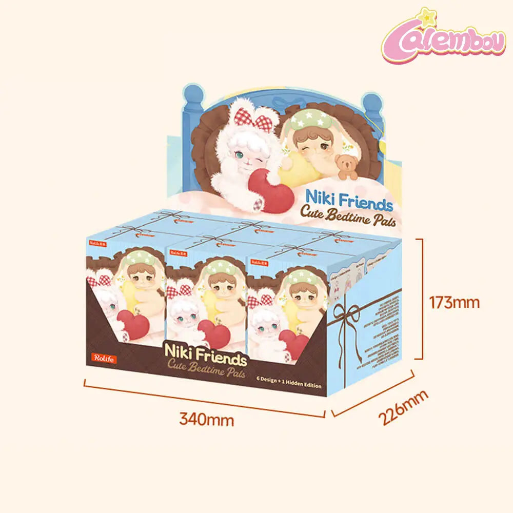 Niki Friends Cute Bedtime Pals Series Plush Blind Box