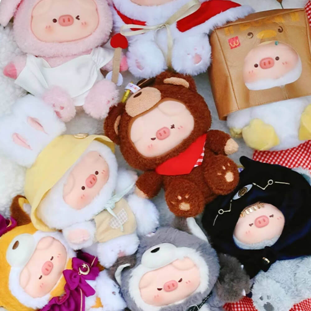 Piko Pig Mysterious Preview Letter Series Plush Blind Box