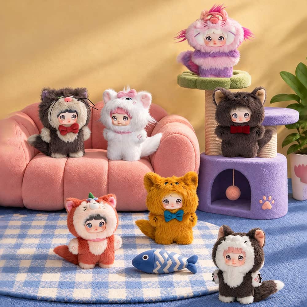 Nommi × Disney Dreamy Cat Tales Series Plush Doll Blind Box