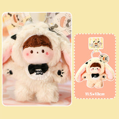 RoRo Jump x NAYANAYA Bunny Plush Keychain