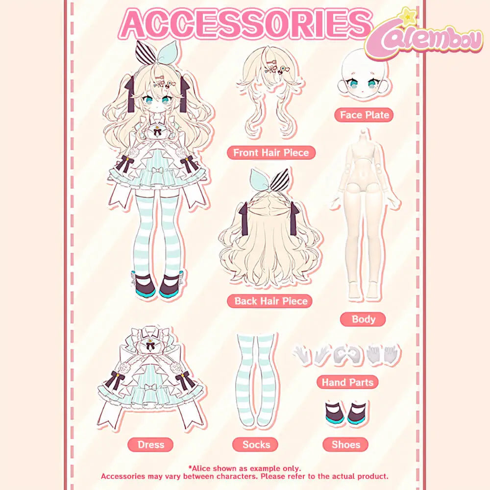 Sugary Girls Series 1/8 MJD Doll Blind Box