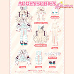 Sugary Girls Series 1/8 MJD Doll Blind Box