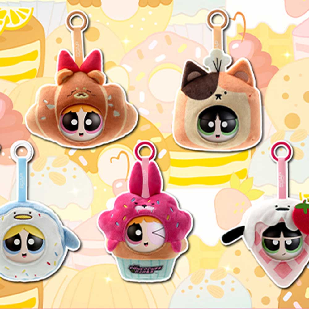 The Powerpuff Girls Pastry Series Plush Blind Box