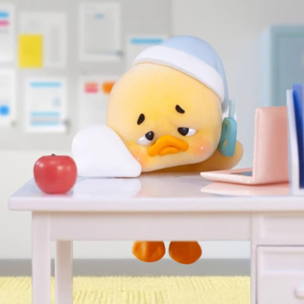 Upsetduck Status Display Duck Series Blind Box