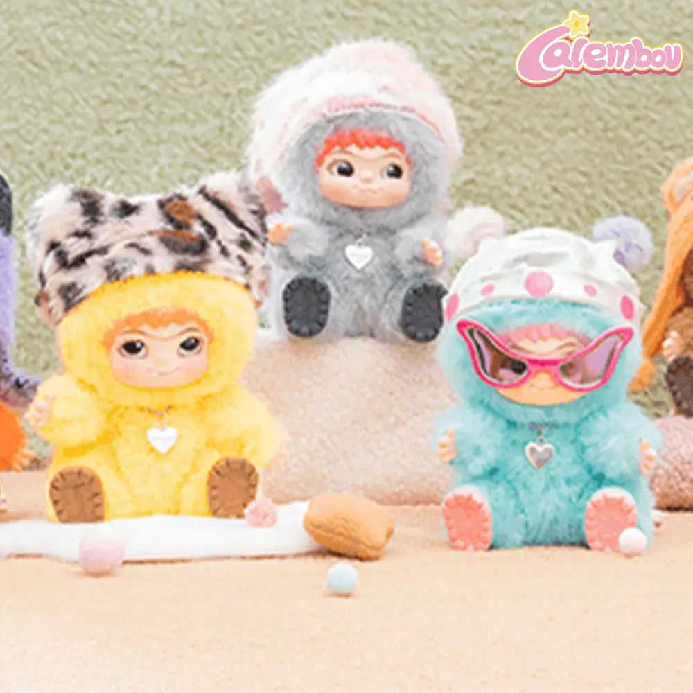 WAKUKU Fuzzy Trendy Fun Party Series Plush Blind Box