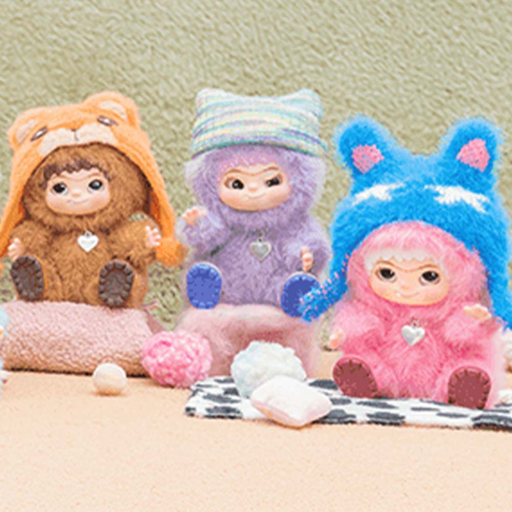 WAKUKU Fuzzy Trendy Fun Party Series Plush Blind Box